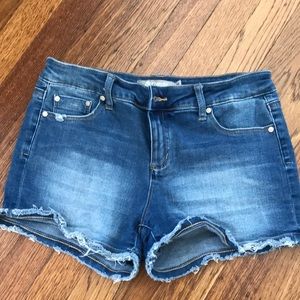Girls jean shorts size 14